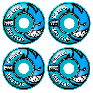 Spitfire Skateboard Wheels 55mm F4 99A Radial Full Light Blue