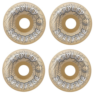 Spitfire Skateboard Wheels 56mm F4 99A Hayley Wilson Webbed Conical Full Natural