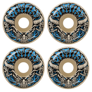 Spitfire Skateboard Wheels 54mm F4 99A Demon Redux Conical Full Natural