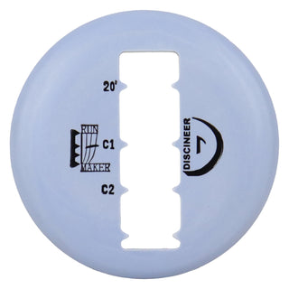 Discineer Run Maker Disc Golf Distance Estimating Mini Marker for Circle 1 & 2 - Slate Blue/Black