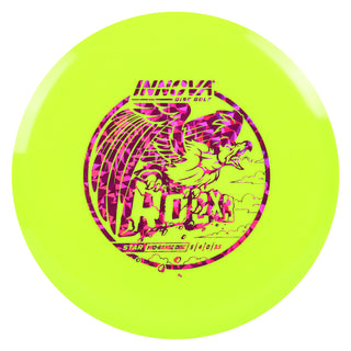 Innova Disc Golf Star RocX3 Midrange Disc 5/4/0/3.5 DayGlo/Magenta Shatter 180 grams