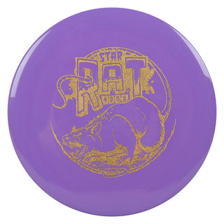 Innova Disc Golf Star Rat Midrange Disc 4/2/0/2 Purple/Gold Shimmer 171 grams
