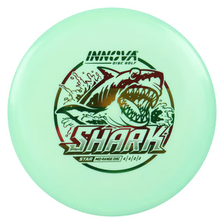 Innova Disc Golf Star Shark Midrange Disc 4/4/0/2 Mint/Rasta 165 grams