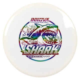 Innova Disc Golf Star Shark Midrange Disc 4/4/0/2 White/Rainbow 171 grams