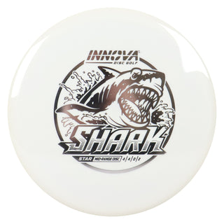 Innova Disc Golf Star Shark Midrange Disc 4/4/0/2 White/Silver 176 grams