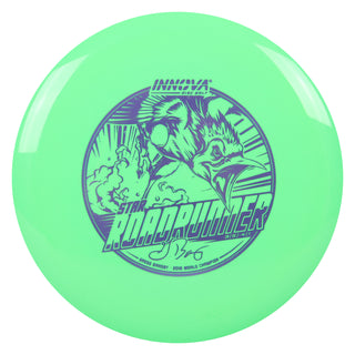 Innova Disc Golf Star Roadrunner Gregg Barsby Fairway Driver 9/5/-4/1 Green/Lavender 173 grams