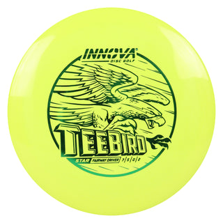 Innova Disc Golf Star Teebird Fairway Driver 7/5/0/2 Yellow/Green 173 grams
