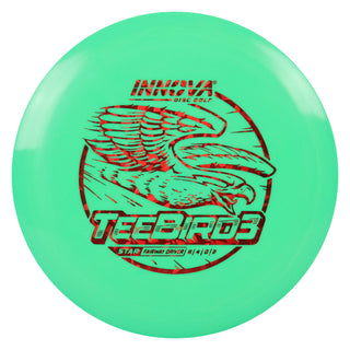 Innova Disc Golf Star Teebird3 Fairway Driver 8/4/0/2 Green/Red Shatter 170 grams