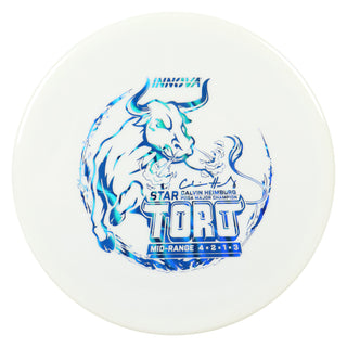 Innova Disc Golf Star Toro Midrange Disc 4/2/1/3 White/Blue Waves 167 grams
