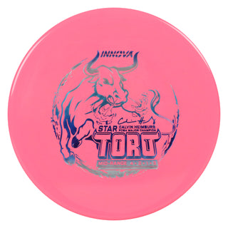 Innova Disc Golf Star Toro Midrange Disc 4/2/1/3 Pink/Blue Metallic 173 grams