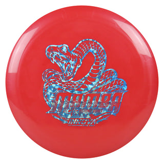 Innova Disc Golf Gstar Mamba Distance Driver 11/6/-5/1 Red/Blue Shatter 161 grams