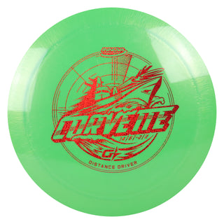 Innova Disc Golf Gstar Corvette Distance Driver 14/6/-1/2 Green/Red Shimmer 173 grams
