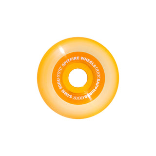 Spitfire Skateboard Wheels 54mm Sapphire 90A Orange