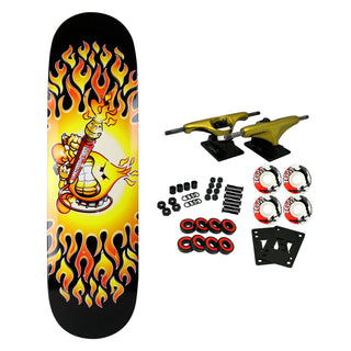 World Industries Skateboard Complete Flamethrower 8.5"
