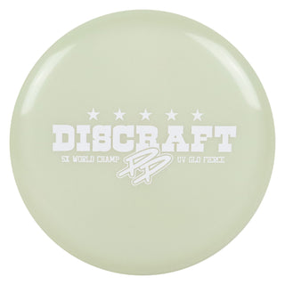 Discraft Disc Golf Paige Pierce Gridiron UV Z Glo Fierce 3/4/-2/0 Glow/White 173-174g