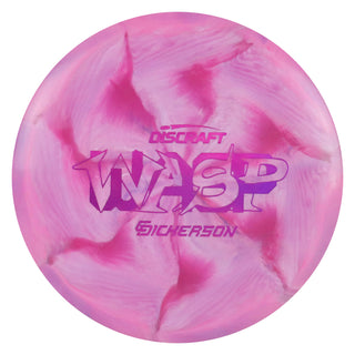 Discraft Disc Golf Chris Dickerson ESP Tour Swirl Wasp Midrange Disc 5/3/0/2 Purple/Purple Holo 177-180g