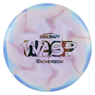 Discraft Disc Golf Chris Dickerson ESP Tour Swirl Wasp Midrange Disc 5/3/0/2 Blue Lavender/Blue Metallic 177-180g