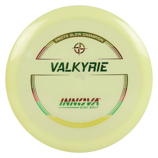 Innova Disc Golf Proto Glow Champion Valkyrie Fairway Driver 9/4/-2/2 Glow/Rasta 173 grams