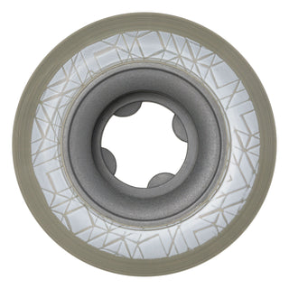 Ricta Skateboard Wheels Crystal Cores 54mm 95A Clear/Black