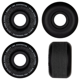 Ricta Skateboard Wheels 54mm Clouds 92A Black/Black