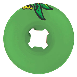 OJ Skateboard Wheels 58mm Little Limes Lil Doodies 99A Green