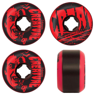 OJ Skateboard Wheels 54mm How To Kill A Vampire Bloodsuckers 97A Red