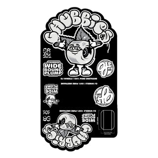 OJ Skateboard Wheels and Independent Bearings Combo 56mm Throw Ups Chubbies 101A Red