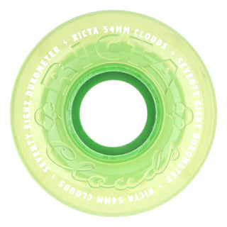 Ricta Skateboard Wheels 54mm Mojito Clouds 78A Yellow
