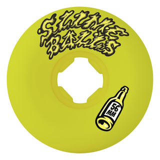 Slime Balls Skateboard Wheels 56mm Provost Beer Guest Vomit Mini 97A Green