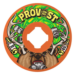 Slime Balls Skateboard Wheels 54mm Provost Beer Guest Vomit Mini 97A Orange