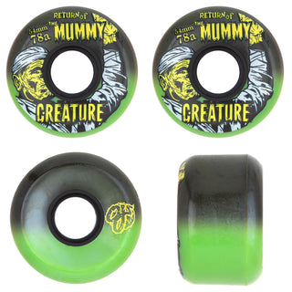 OJ Skateboard Wheels 54mm Creature Mummy Keyframe 78A Green