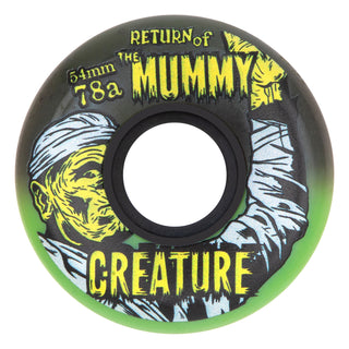 OJ Skateboard Wheels 54mm Creature Mummy Keyframe 78A Green