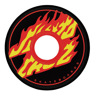 OJ Skateboard Wheels 60mm Flame Dot Super Juice 78A Santa Cruz Black