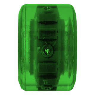 Slime Balls Skateboard Wheels 60mm Screaming Slime Light Ups OG 78A w/ Bronson Bearings Green/Yellow