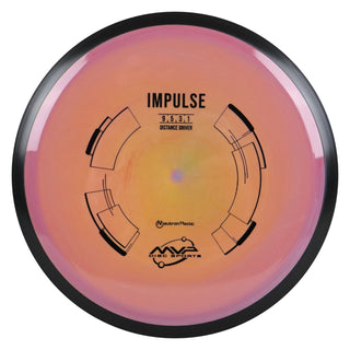 MVP Disc Golf Neutron Impulse Distance Driver 9/5/-3/1 Peach Pink 168 grams
