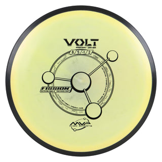 MVP Disc Golf Fission Volt Fairway Driver 8/5/-1/2 Yellow Black 171 grams