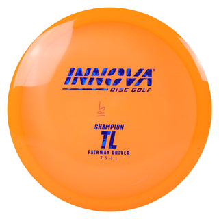 Innova Disc Golf Champion TL Fairway Driver 7/5/-1/1 Orange/Navy Shatter 162 grams