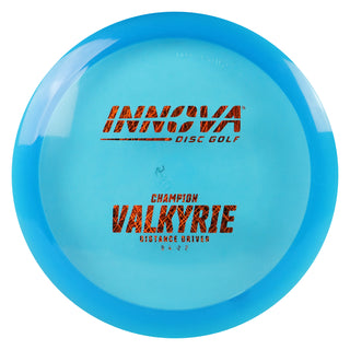Innova Disc Golf Champion Valkyrie Fairway Driver 9/4/-2/2 Blue/Orange Scratch 173 grams