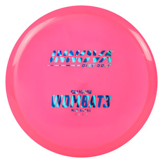 Innova Disc Golf Champion Wombat3 Midrange Disc 5/6/-1/0 Hot Pink/Blue Waves 172 grams