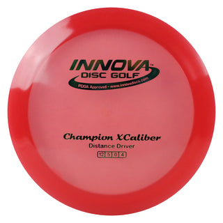 Innova Disc Golf Champion Xcaliber Distance Driver 12/5/0/4 Red/Green Metallic 172 grams