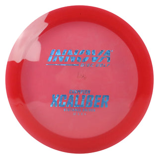 Innova Disc Golf Champion Xcaliber Distance Driver 12/5/0/4 Red/Blue Shatter 173 grams