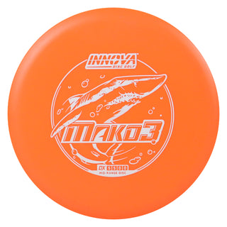 Innova Disc Golf DX Mako3 Midrange Disc 5/5/0/0 Orange/White 160 grams