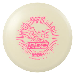 Innova Disc Golf Proto Glow DX Roc Midrange 4/4/0/3 Glow/Pink 180 grams