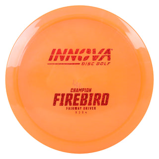 Innova Disc Golf Champion Firebird Fairway Driver 9/3/0/4 Orange/Red Shimmer 171 grams