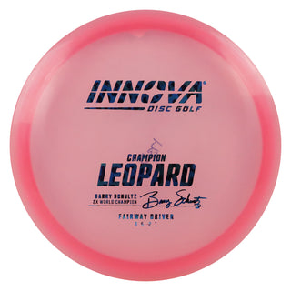 Innova Disc Golf Champion Leopard Fairway Driver 6/5/-2/1 Light Red/Blue Leopard 173 grams