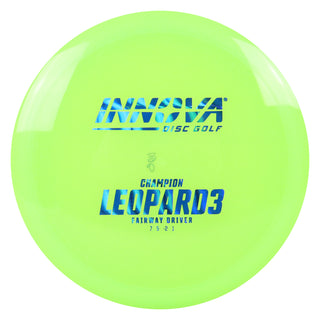 Innova Disc Golf Champion Leopard3 Fairway Driver 7/5/-2/1 Green/Blue Waves 168 grams