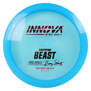 Innova Disc Golf Champion Beast Distance Driver 10/5/-2/2 Blue/Red Holo 173 grams