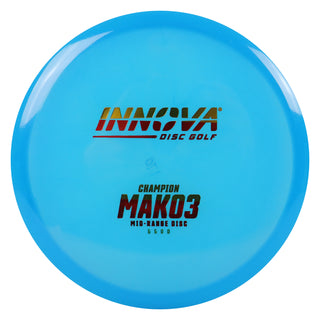 Innova Disc Golf Champion Mako3 Midrange Disc 5/5/0/0 Blue/Rasta 170 grams