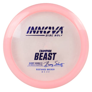 Innova Disc Golf Champion Beast Distance Driver 10/5/-2/2 Light Pink/Indigo 173 grams
