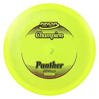 Innova Disc Golf Champion Panther Midrange Disc 5/4/-2/1 Yellow/Red 168 grams